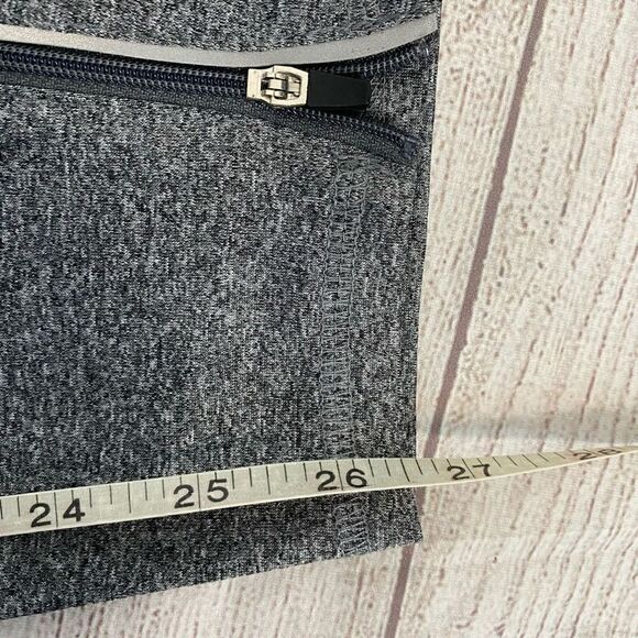 Reebok performance women L dri fit compression legging capris grey - Picture 6 of 10